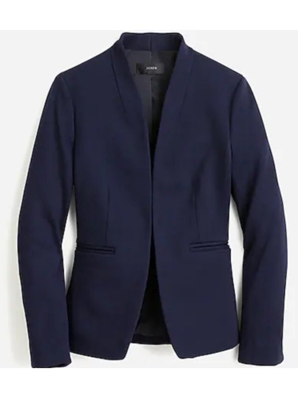 J. Crew Going Out Blazer in Navy Stretch Twill Size 6